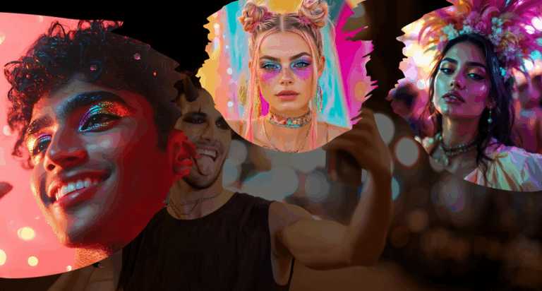 Looks con Ritmo: Maquillaje y peinados para encender el Festival Vibe