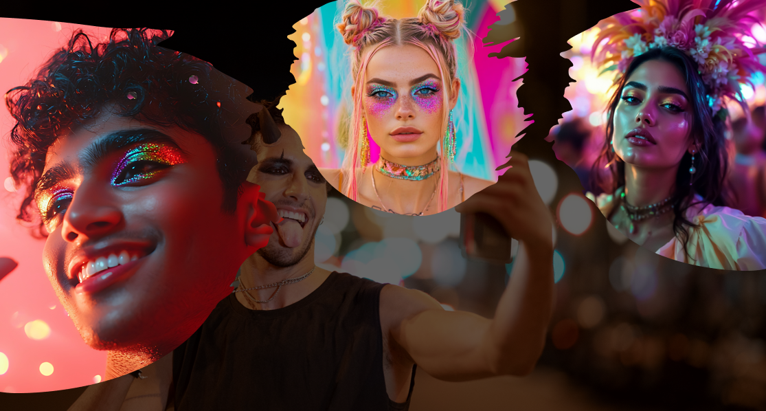 Looks con Ritmo: Maquillaje y peinados para encender el Festival Vibe