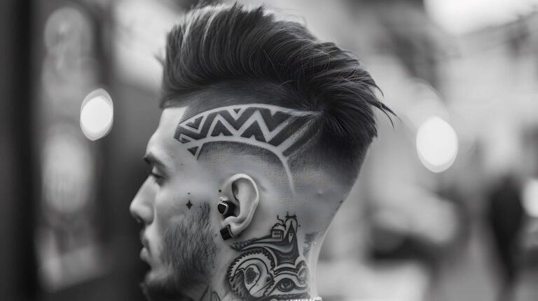 💈 Hair Tattoos: El Lienzo Capilar del Estilo Urbano 🧠✨