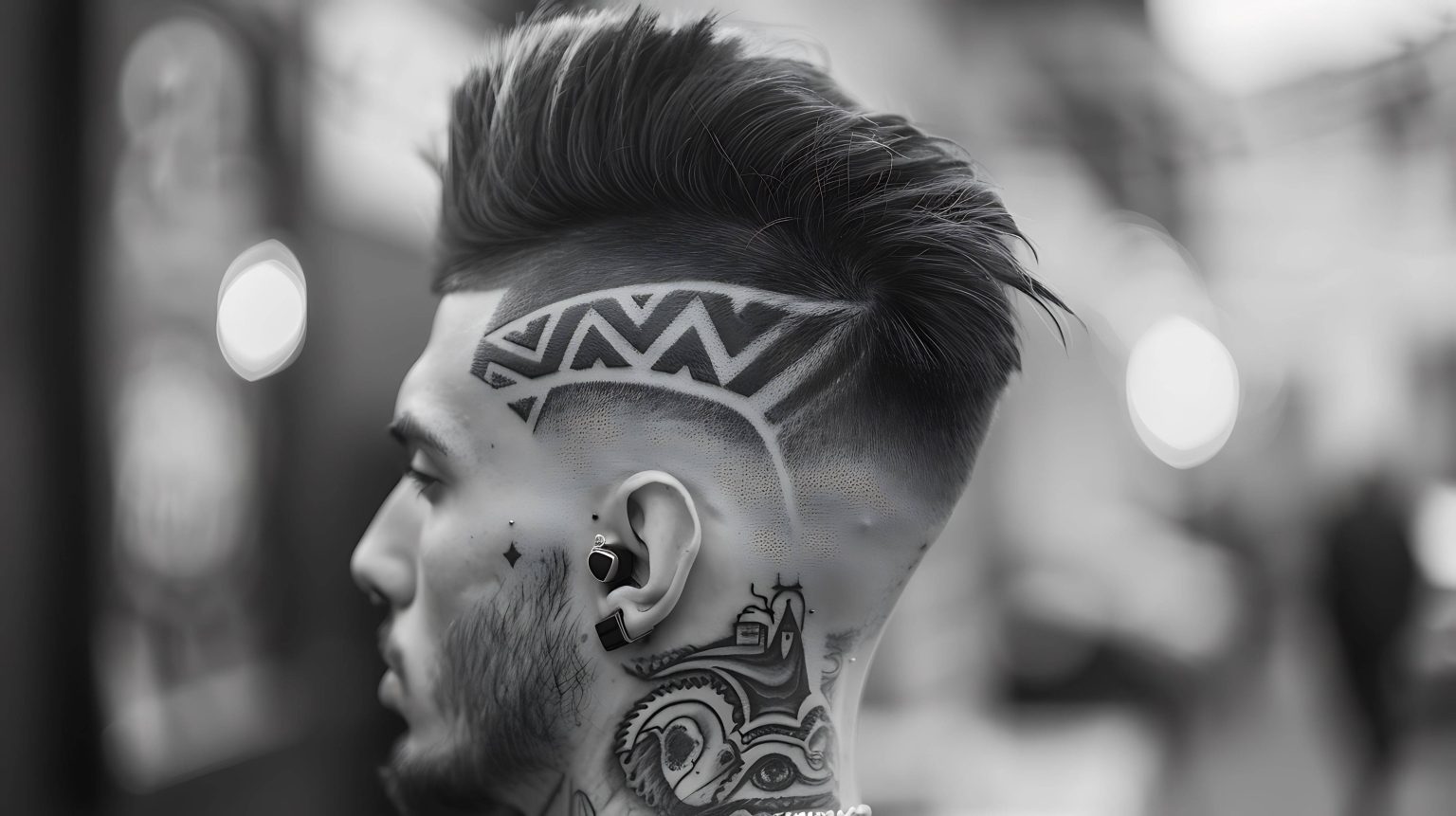 💈 Hair Tattoos: El Lienzo Capilar del Estilo Urbano 🧠✨