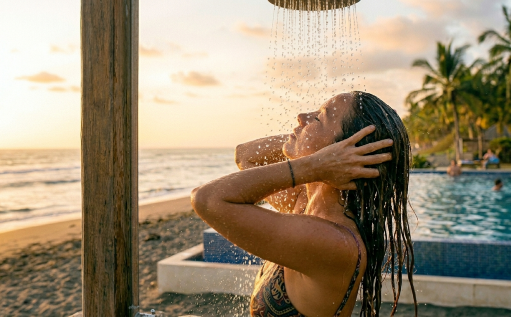 Protección de cloro en el cabello