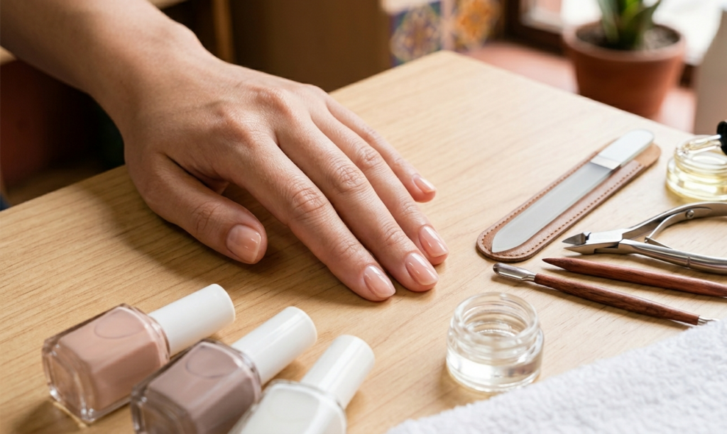 Uñas cortas y naturales