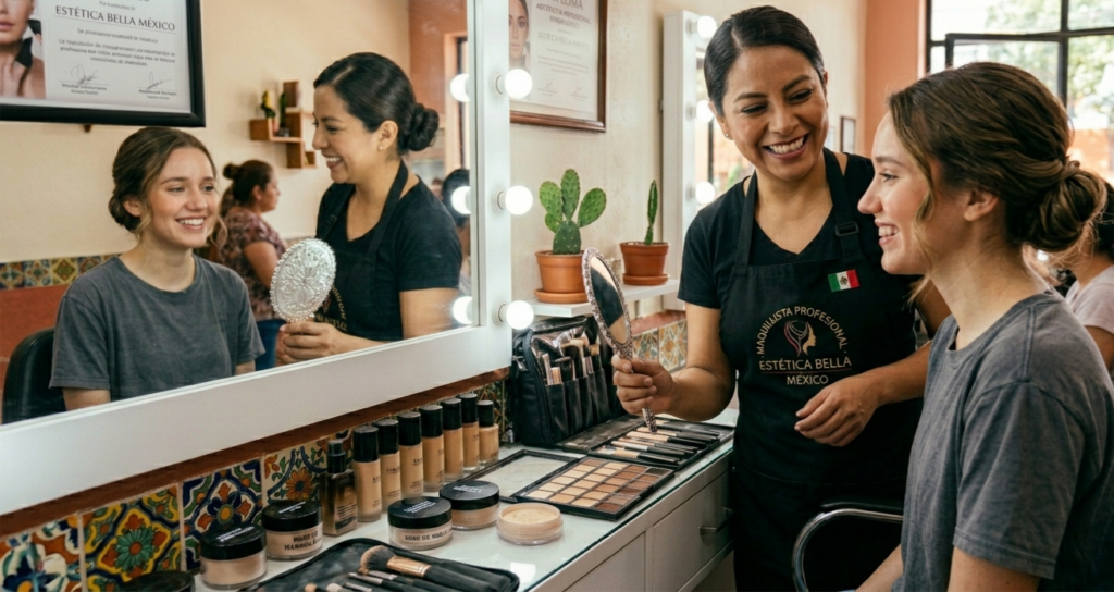 Maquillaje en pieles con acné
