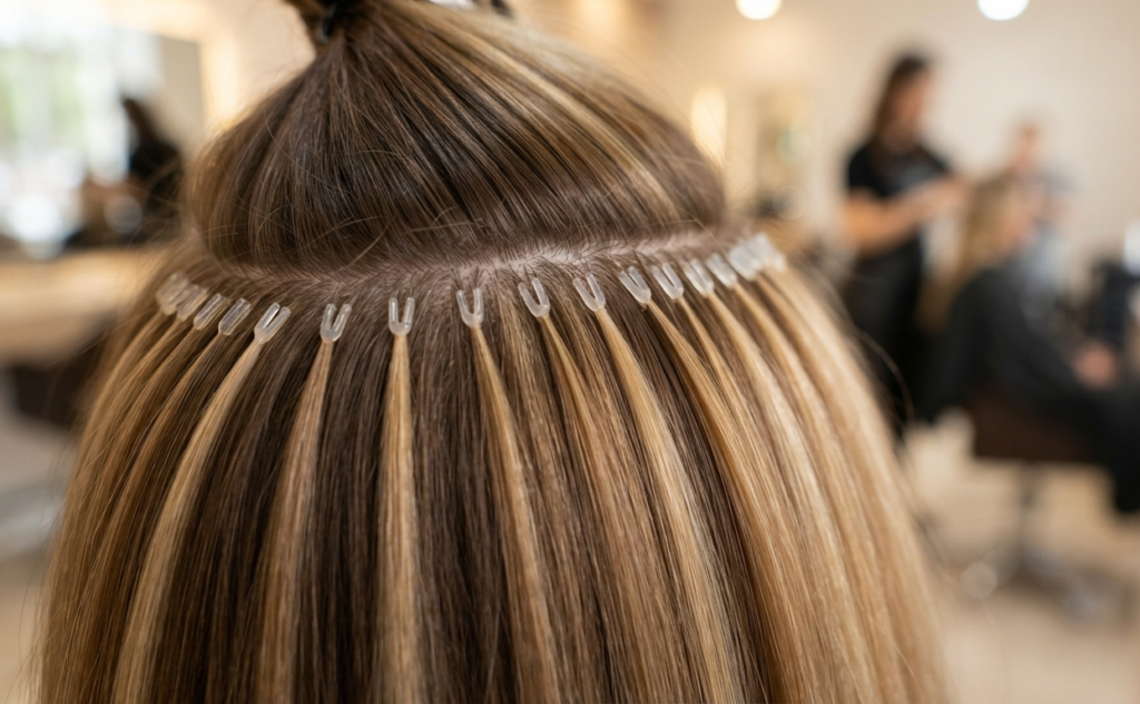Extensiones de keratina