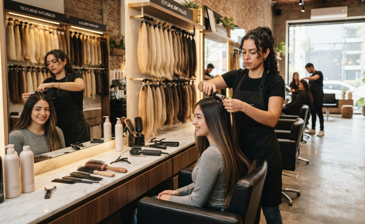 ✨👩🏻 Extensiones de Cabello👩🏻‍🦱💖