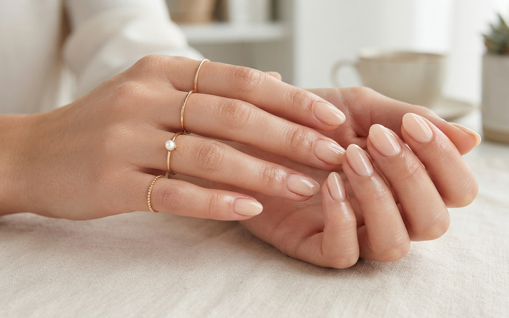 Estilo de uñas clean girl